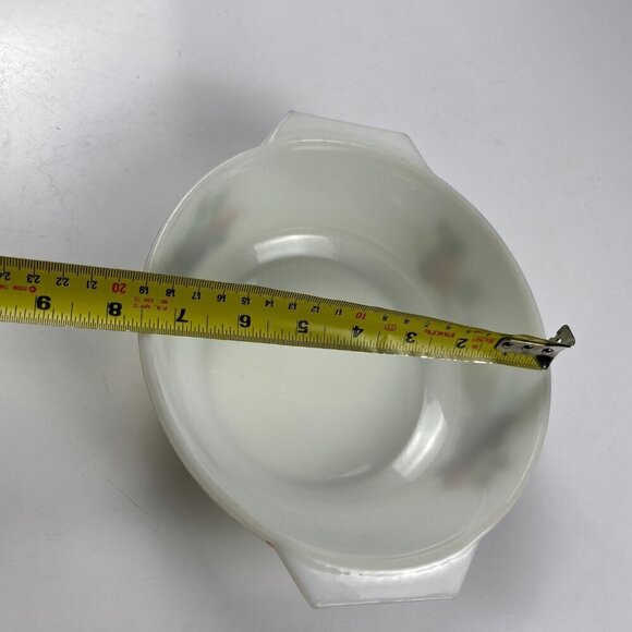 Vtg JAJ PYREX England #509 Market Garden Tuscany Pattern casserole No Lid 1971 - Picture 7 of 8